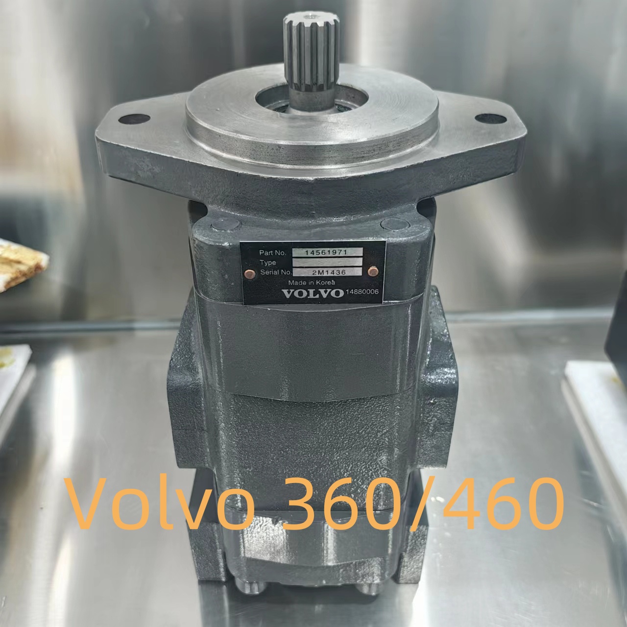 沃尔沃360.460挖掘机液压泵齿轮款风扇泵